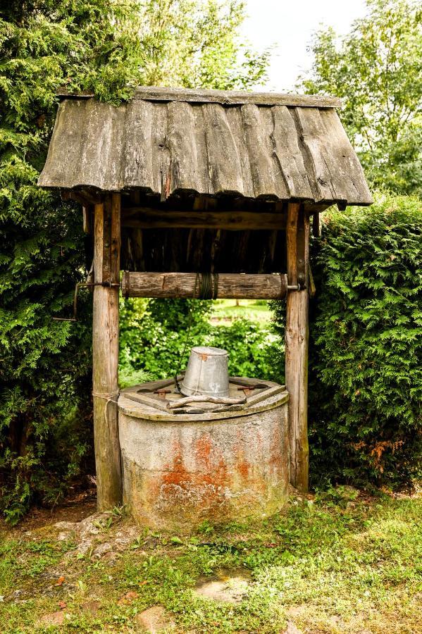 Idilliska Latgaliesu Lauku Maja Ar Melno Pirti Villa Aglona Exterior photo