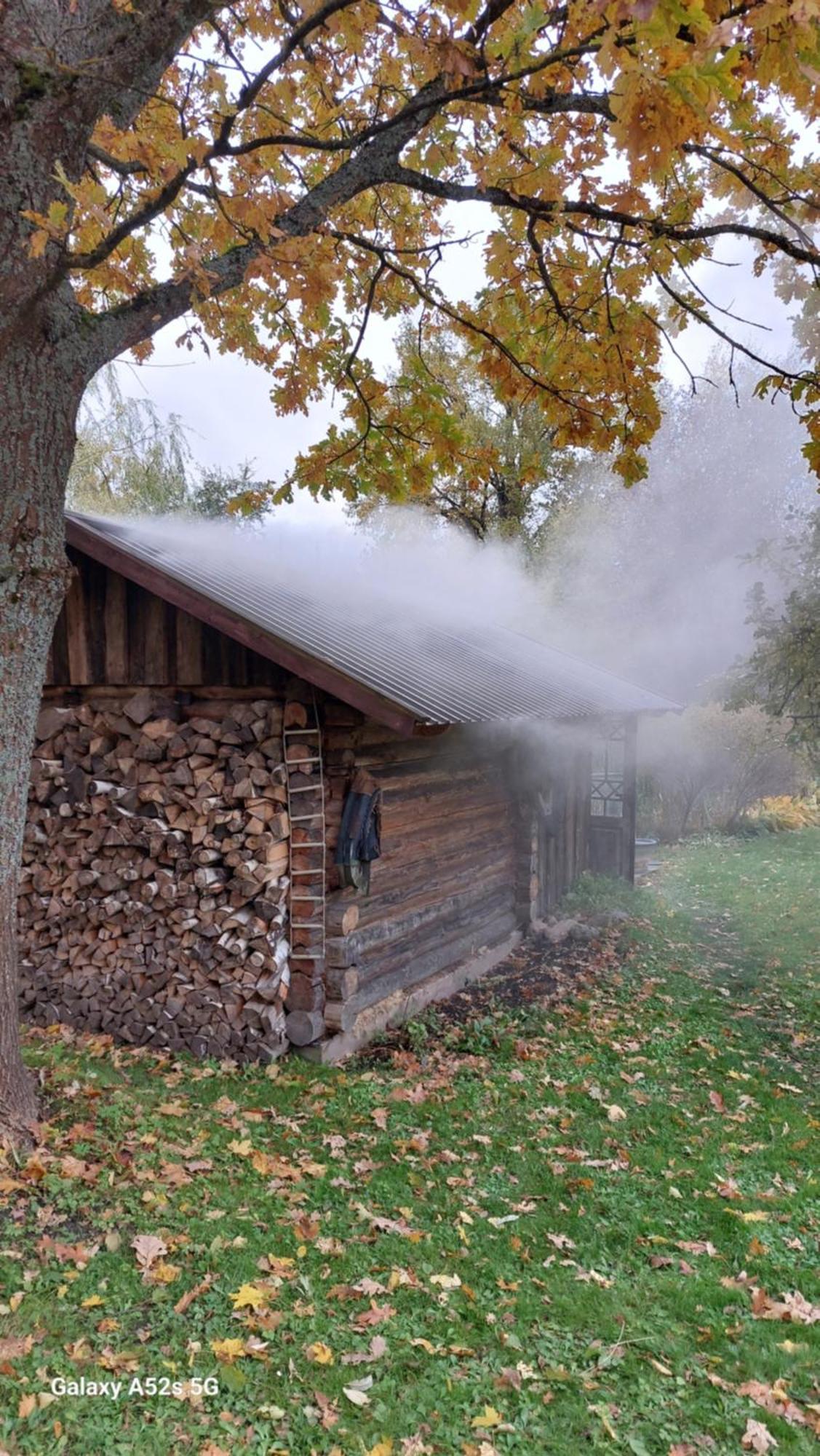 Idilliska Latgaliesu Lauku Maja Ar Melno Pirti Villa Aglona Exterior photo